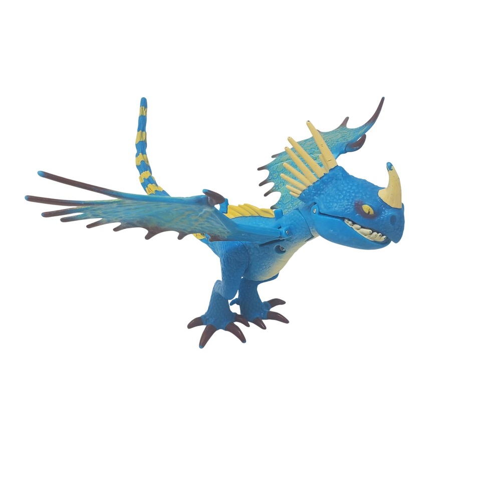 How to Train Your Dragon Stormfly Deadly Nadder Blue Figure 2013 Spin Master